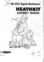 Heathkit IM-1202 - Manual 